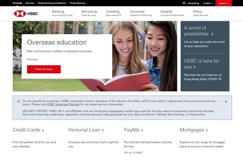 List of HSBC Bank Branches and ATMs in Hong Kong.